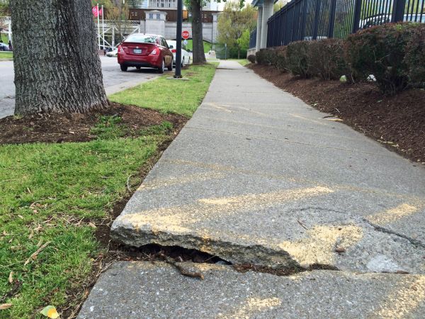 Cement Sidewalk Repair in Pasco