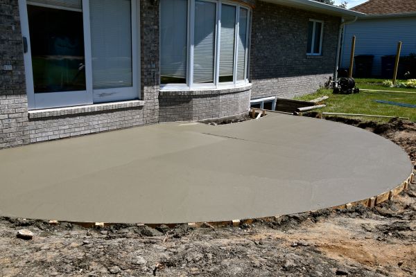 Patio Concrete Patching in Pasco