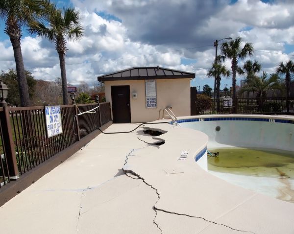 Cracked Patio Repair in Pasco